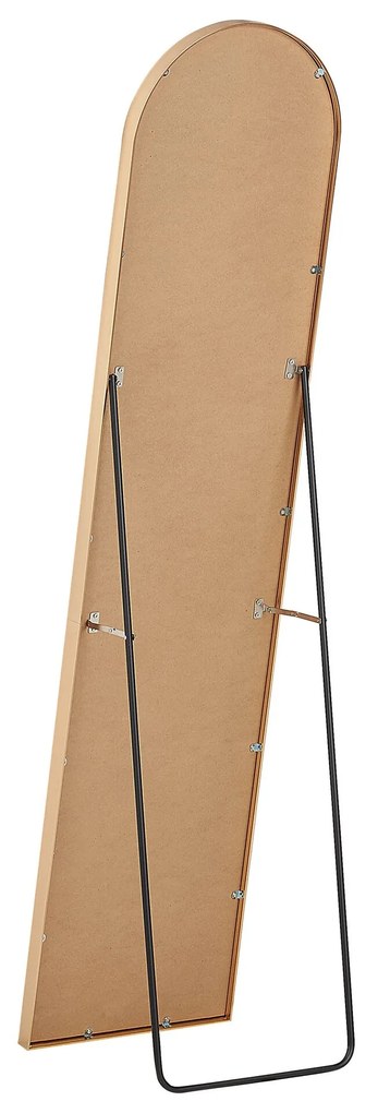 Espelho de pé dourado 36 x 150 cm BAGNOLET Beliani