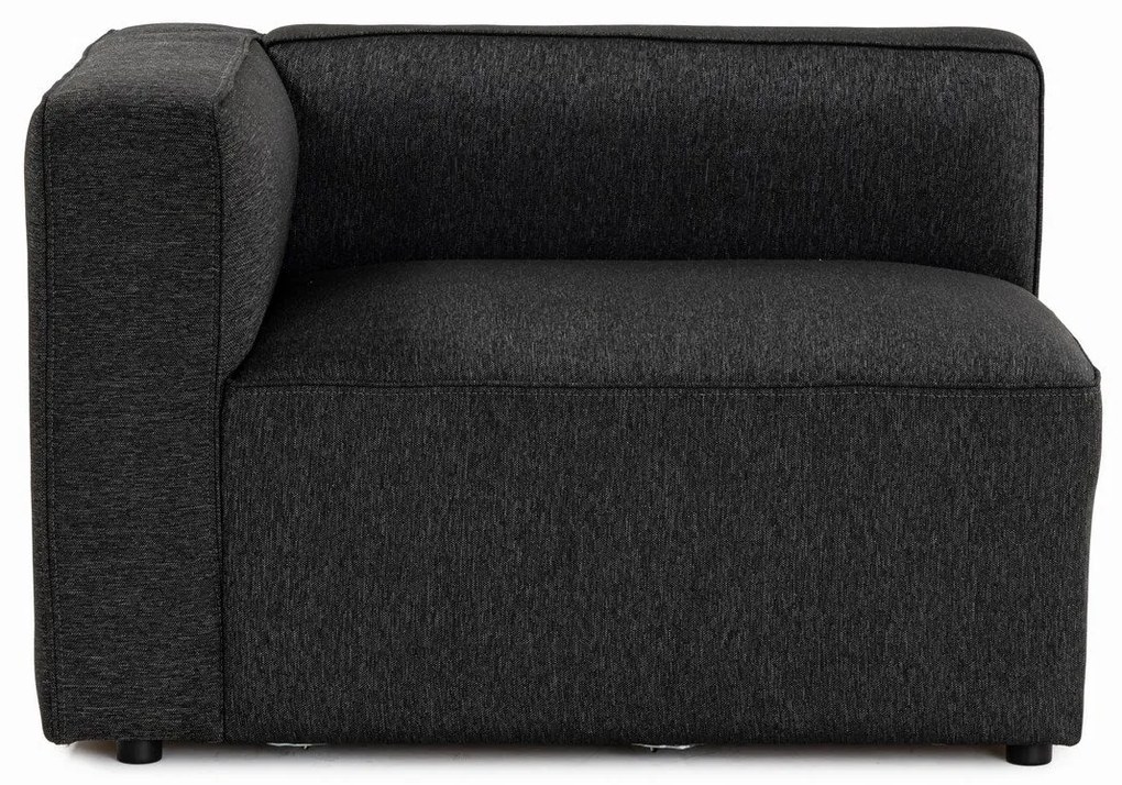 Sofá de 2 Lugares Mora – Antracite – 220x69x90 cm