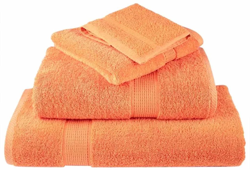 Panos de prato 2 pcs Laranja 15 x 21 cm Algodão
