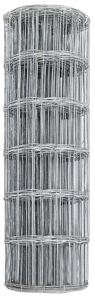 Cerca Euro 0,6x50 m Aço Galvanizado