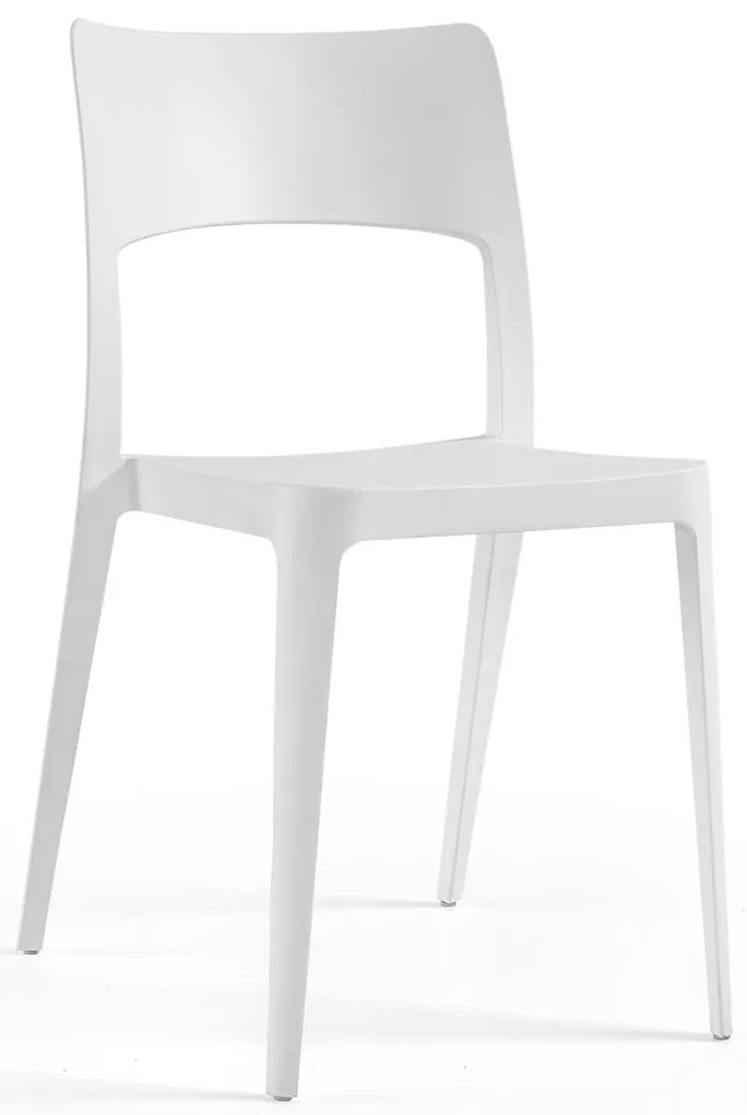 Cadeira Vanity Branco, sem braços - Pack 40 unidades