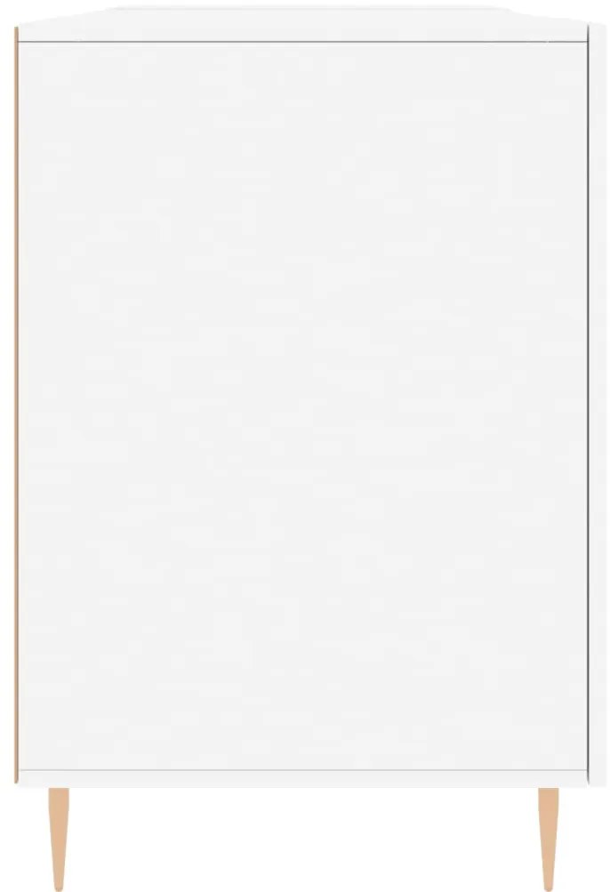 Secretária 140x50x75 cm derivados de madeira branco