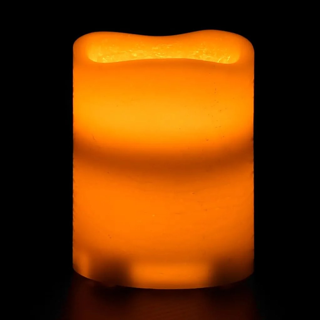 Velas LED sem chama 24 pcs c/ controlo remoto branco quente