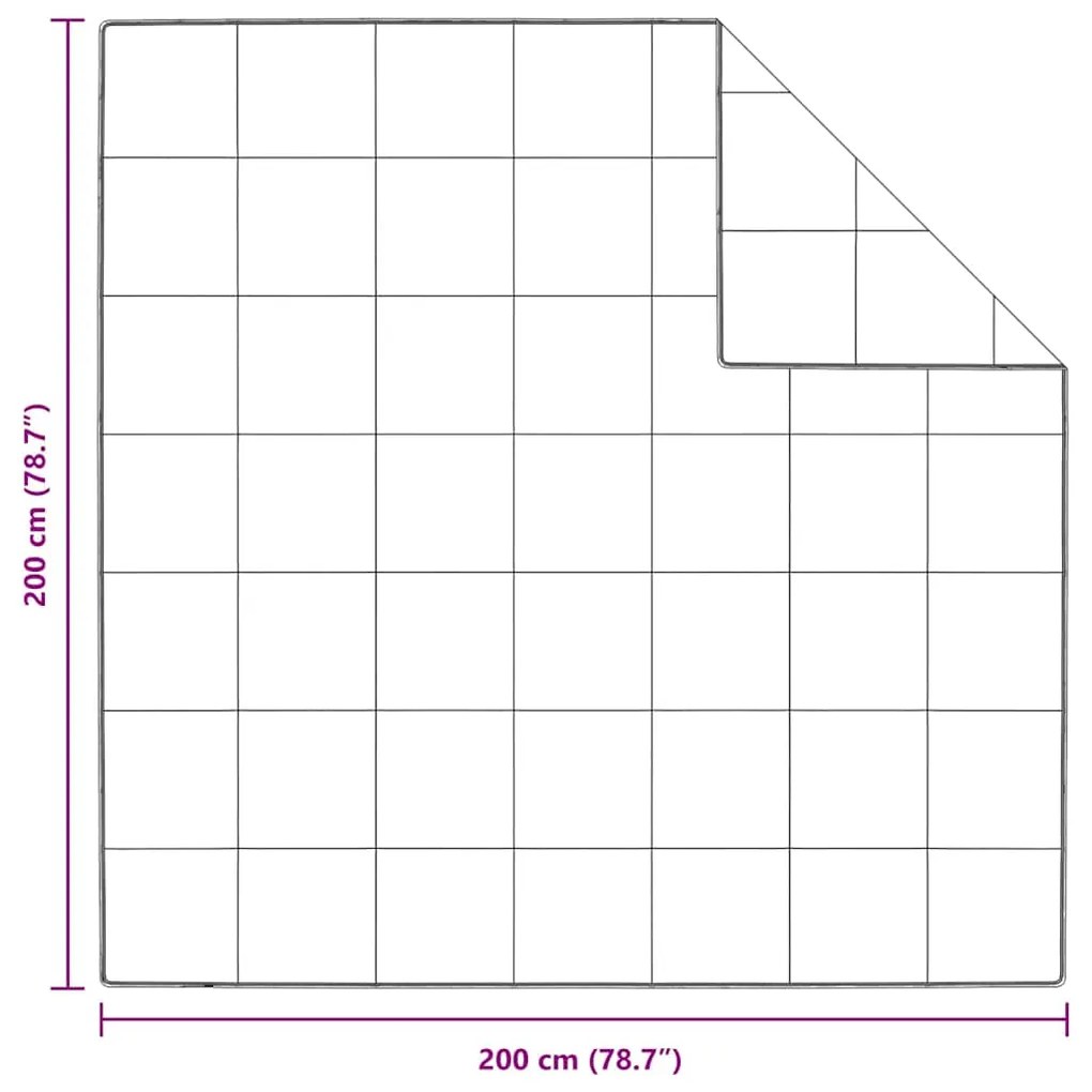 Colchas &amp; Edredons Branco 200 x 200 cm Penugem