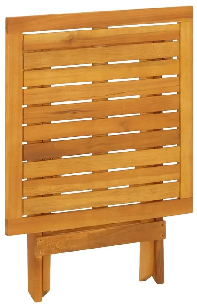 Cadeiras de terraço p/ exterior c/ mesa acácia maciça/textilene