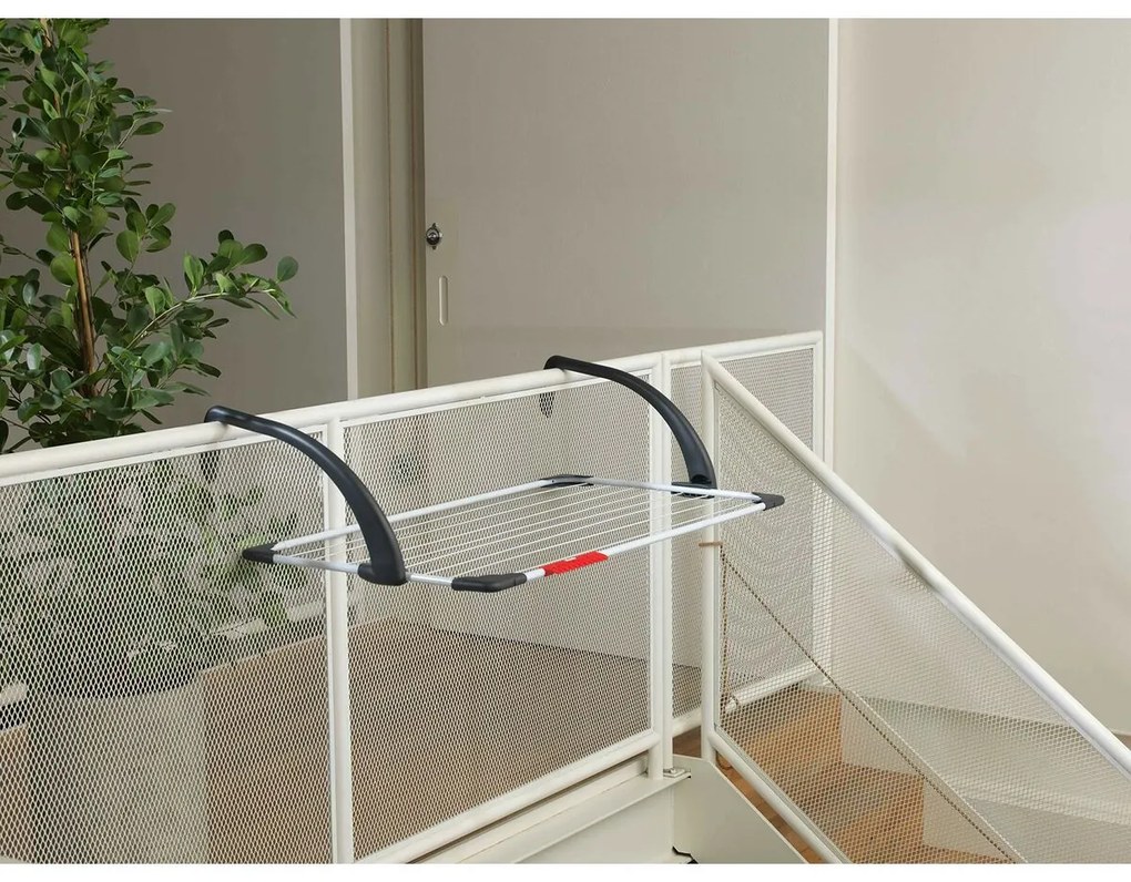 Estendal Vileda 157229 Sunset CJ6 Para pendurar em varanda Aço Branco Resina (110 x 56 x 28 cm) (10 m)