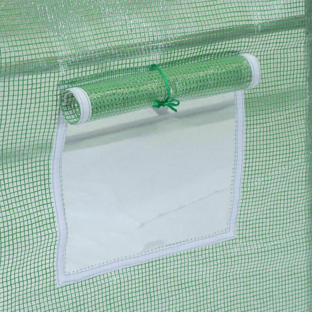 Estufa 3,5x2x2 m verde