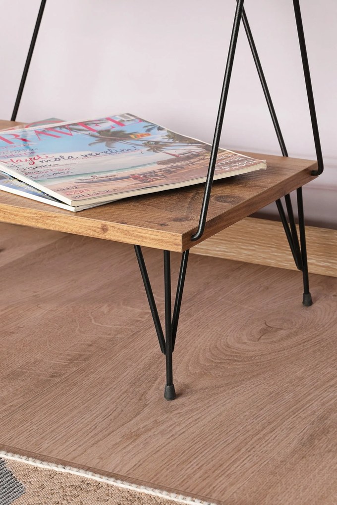 Estante Balaban – Cor Pinho – 46 cm x 165 cm x 30 cm