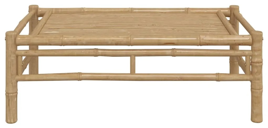 Mesa de centro para jardim 100x55x33 cm bambu