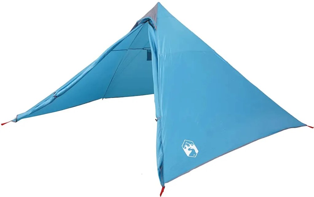 Tenda familiar tipi para 7 pessoas impermeável azul