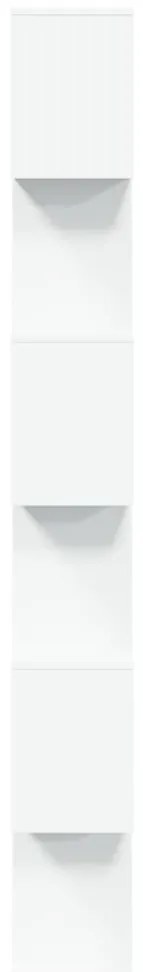 Estante divisória 6 níveis 70x24x193cm derivados madeira branco