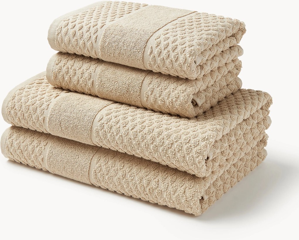 Conjunto de toalhas Katharina, vários tamanhos
