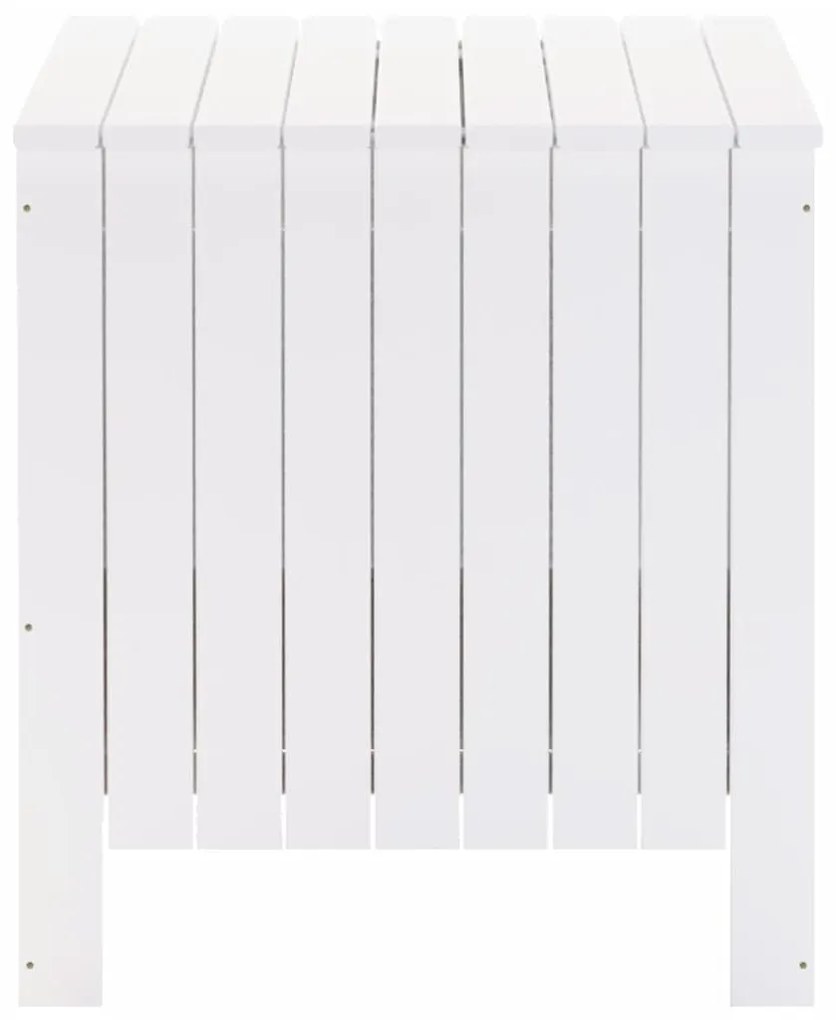 Caixa de arrumação c/ tampa RANA 80x49x54cm pinho maciço branco