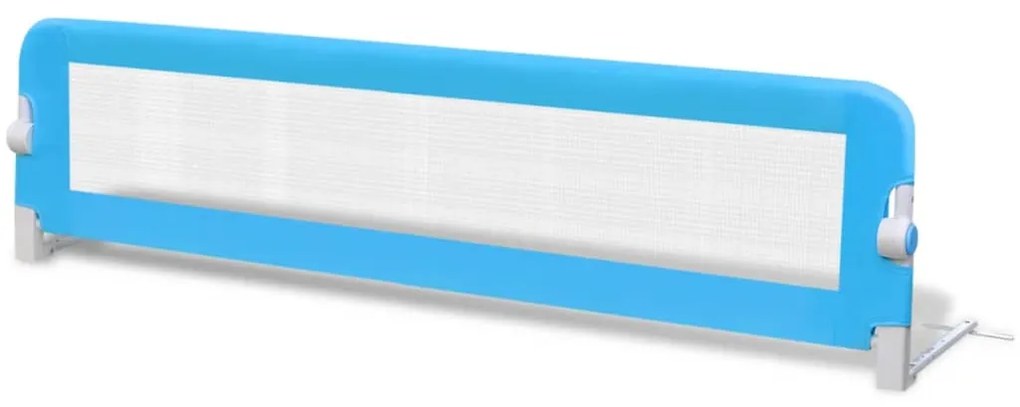 Toddler Barra de segurança para cama 150 x 42 cm azul