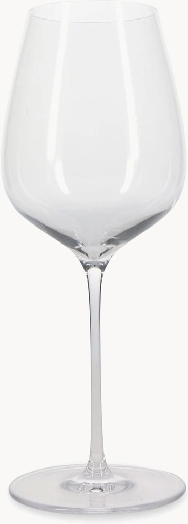 Copos de vinho branco em cristal Lux, conjunto de 6