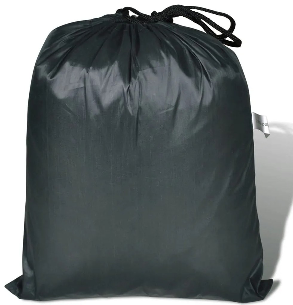 Capa de motocicleta em poliéster preto