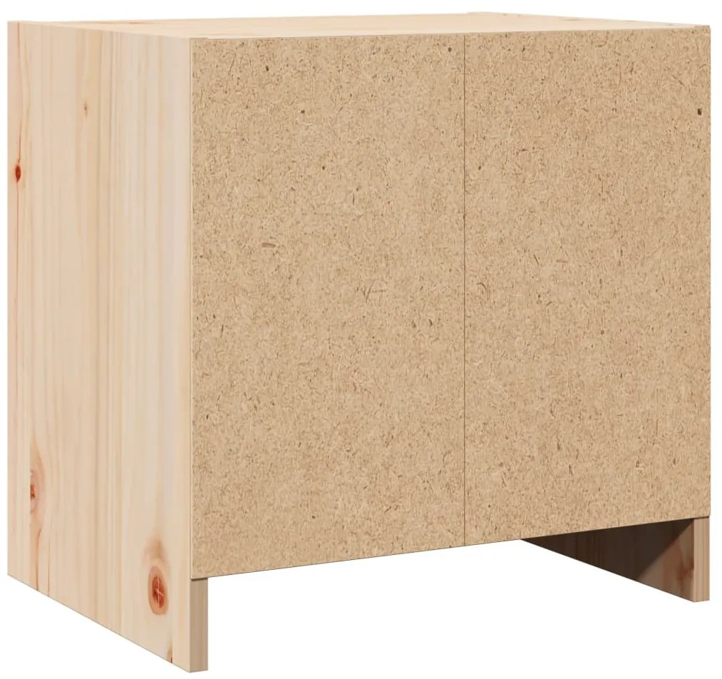 Mesas de cabeceira 2 pcs 40x30,5x40 cm madeira de pinho maciça