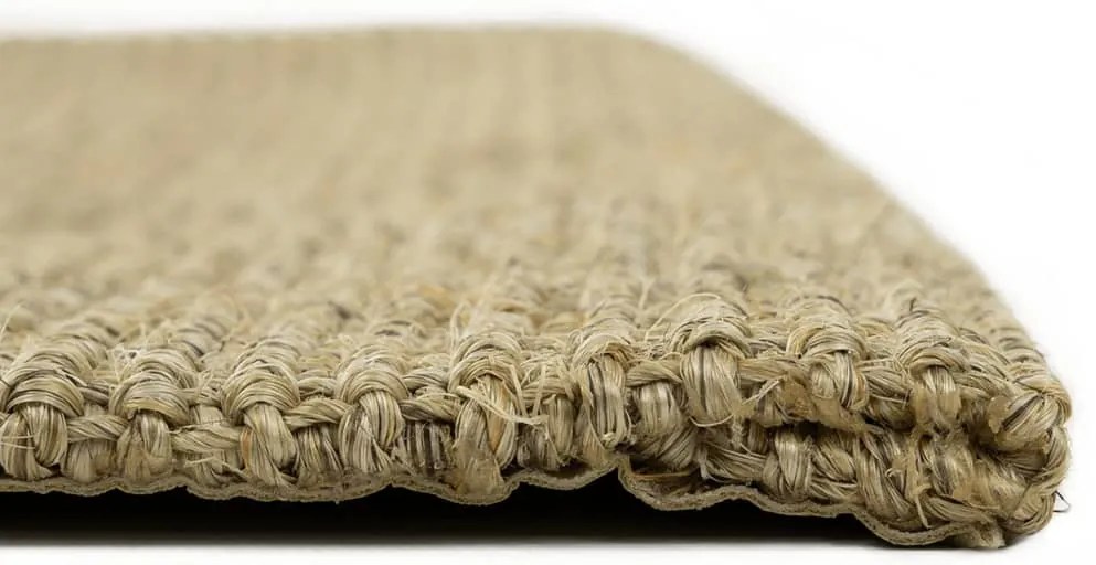 Tapete sisal natural 66x250 cm verde