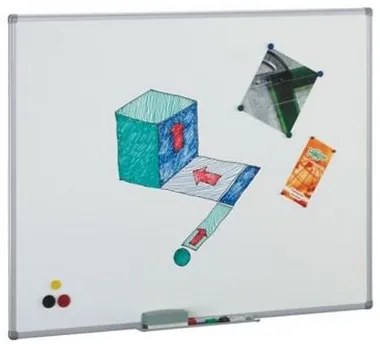 Quadro Branco Magnético 90x120cm Cerâmica RIVA