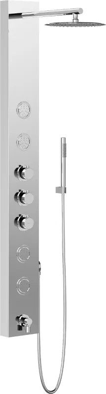 Mexen Ivo painel de duche com bica, cromado - 7608-03-00