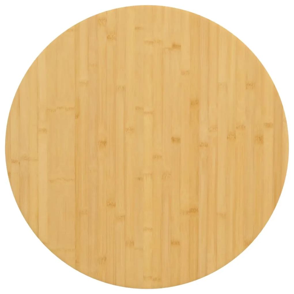 Tampo de mesa Ø70x1,5 cm bambu