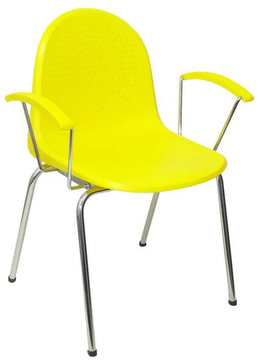 Cadeira de receção Ves P&amp;C 4320AM Amarelo (4 uds)
