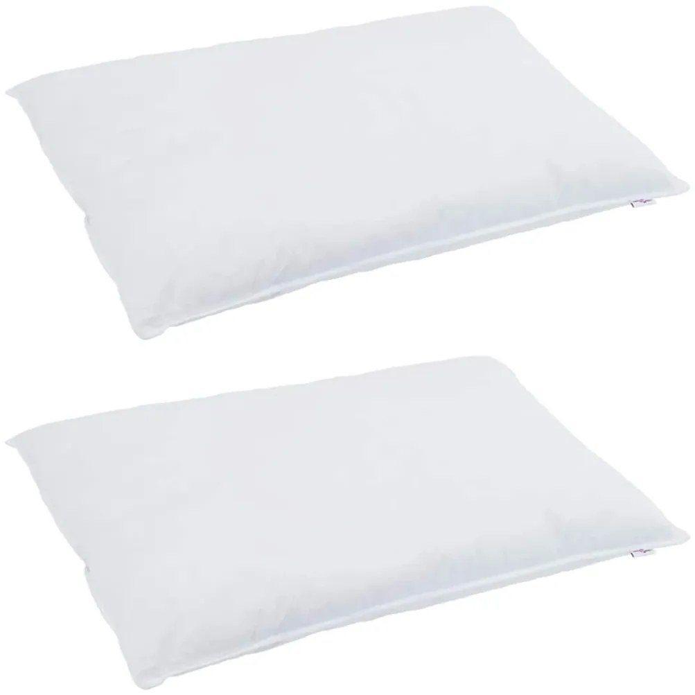 Edredão Outros com travesseiro 3 pcs Branco 240 x 220 cm Penugem
