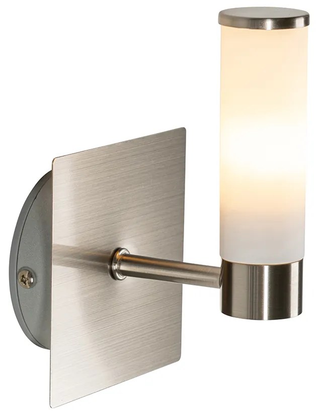 Candeeiro de parede moderno para casa de banho em aço IP44 - Bath Moderno