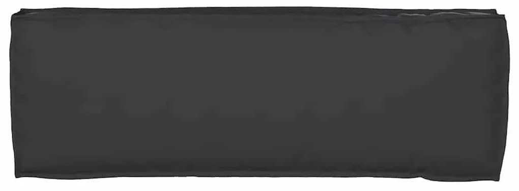 Almofada para Palete Preta 120x40x8 cm, Tecido Oxford