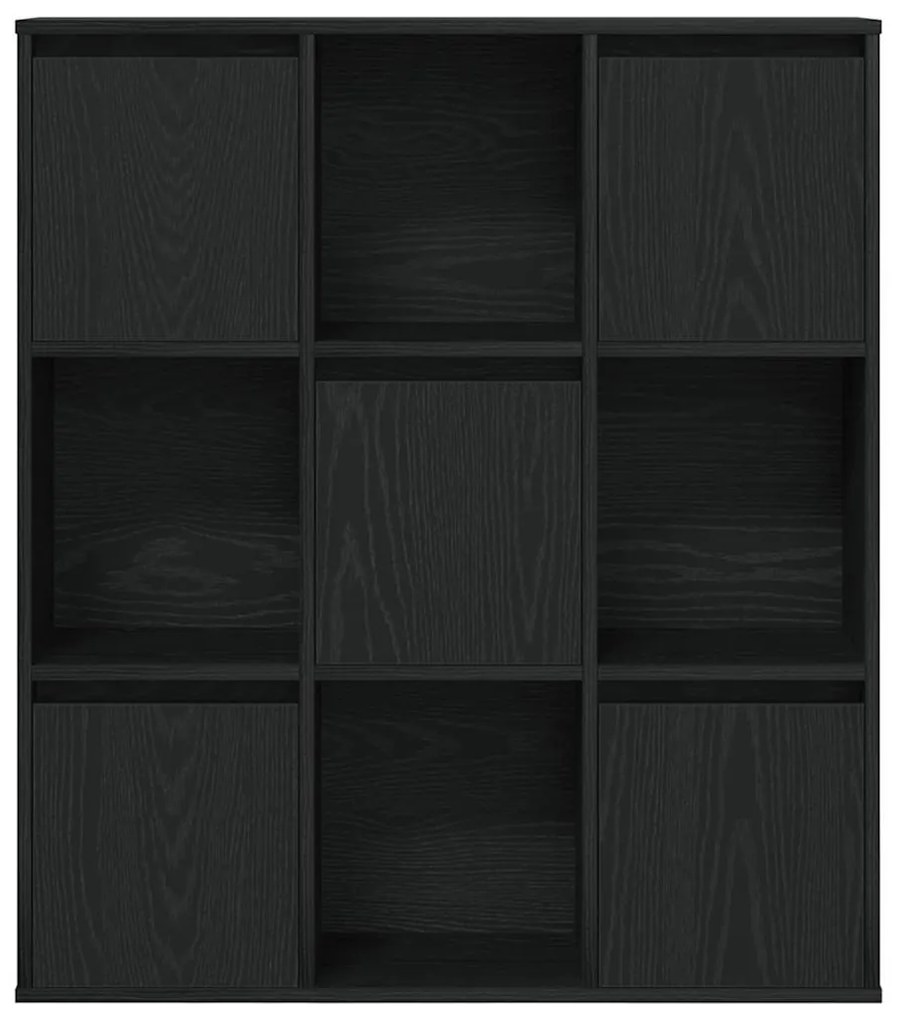 Estante 89x24x101,5 cm derivados de madeira carvalho preto