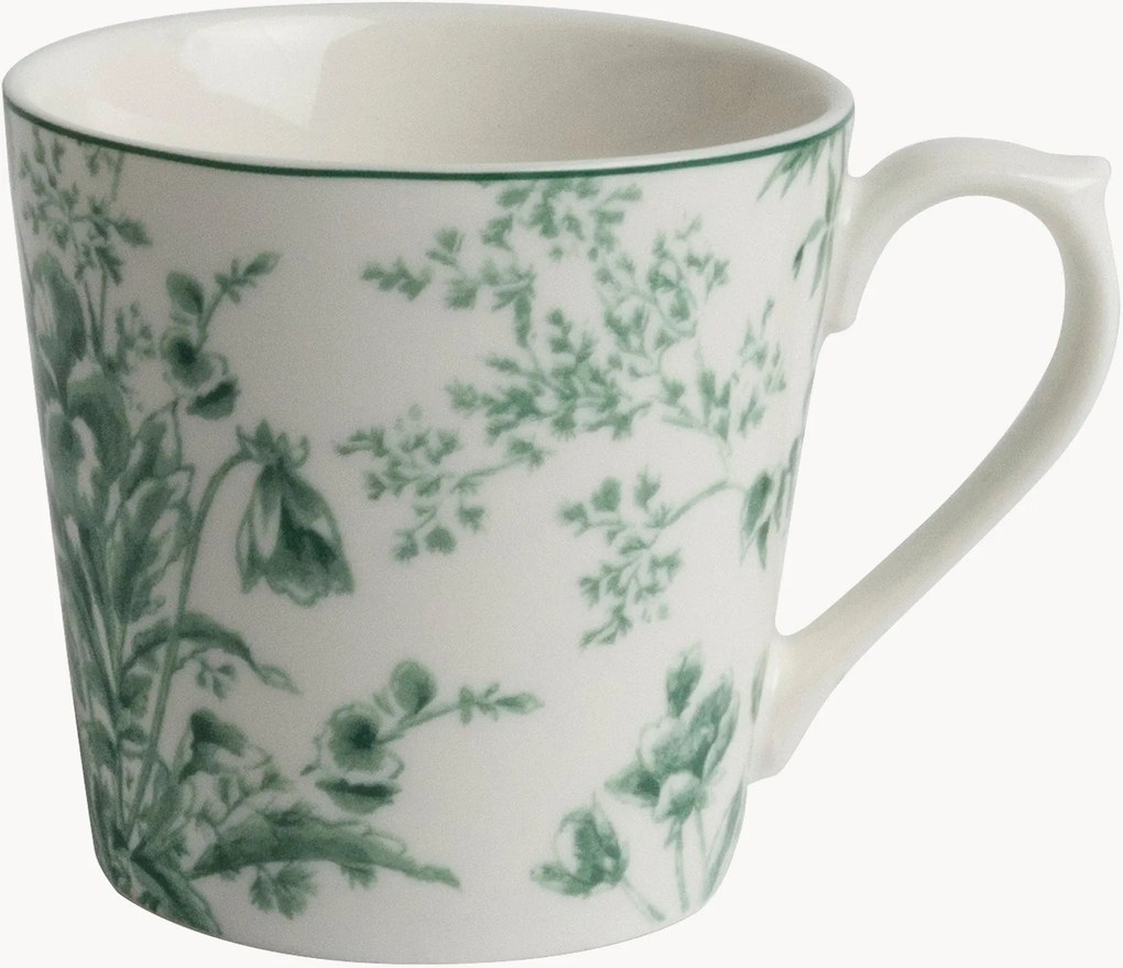Canecas em porcelana Thurston Bloom, conjunto de 4