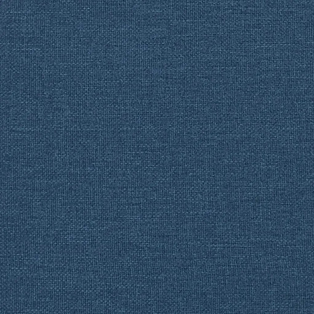 Cadeiras de jantar 2 pcs tecido azul