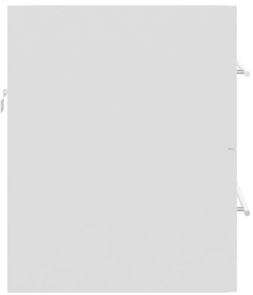 Armário lavatório 60x38,5x48 cm derivados de madeira branco