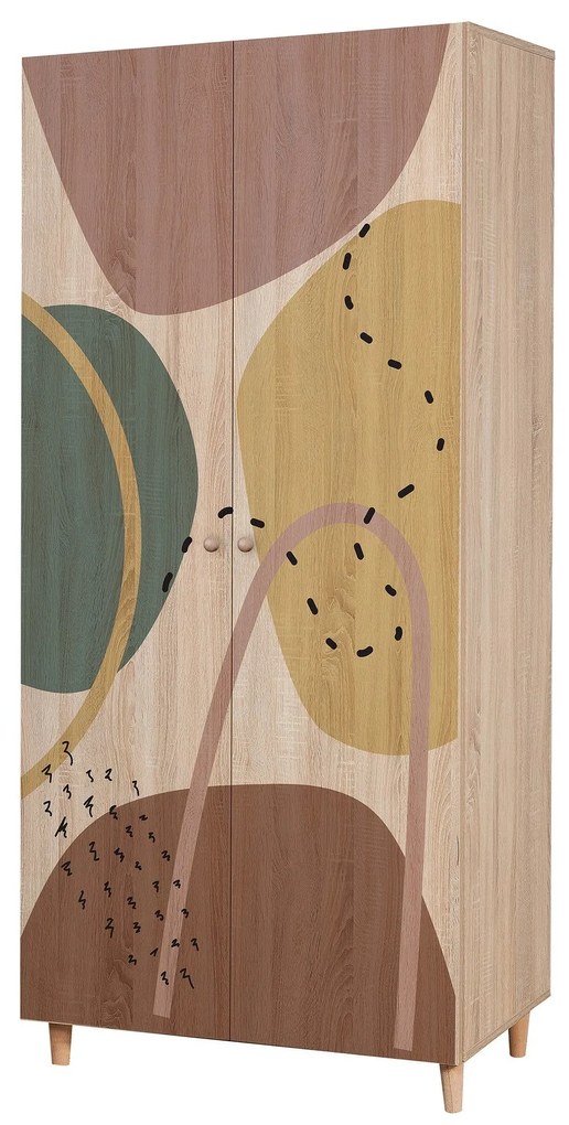 Roupeiro Lidya – Sonomo – 90x192x52 cm