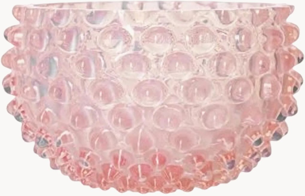 Taças para molhos artesanais Opaline Hobnail, conjunto de 4