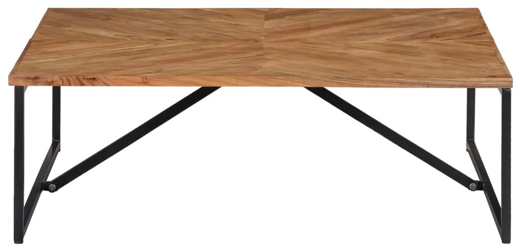 Mesa de centro 110x110x36 cm madeira de acácia maciça