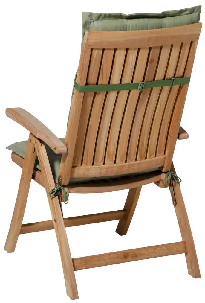 Madison Almofadão cadeira encosto baixo Panama 105x50 cm verde salva