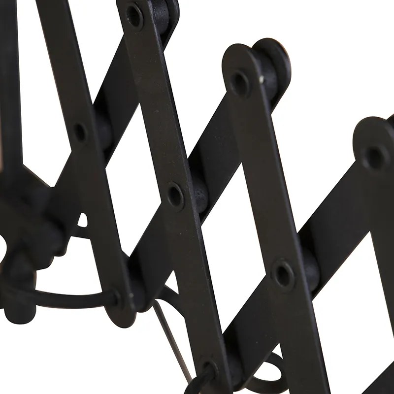 Candeeiro de parede industrial bronze com preto - Tyne