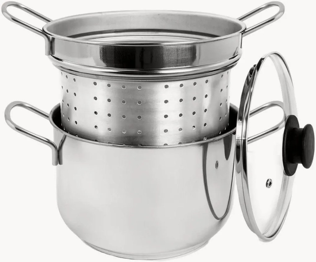 Panela para massa com cesto de vapor Royal