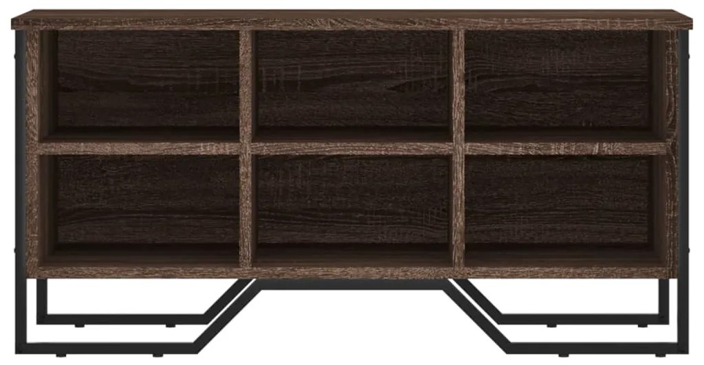 Sapateira 90x38x45,5 cm derivados de madeira carvalho castanho