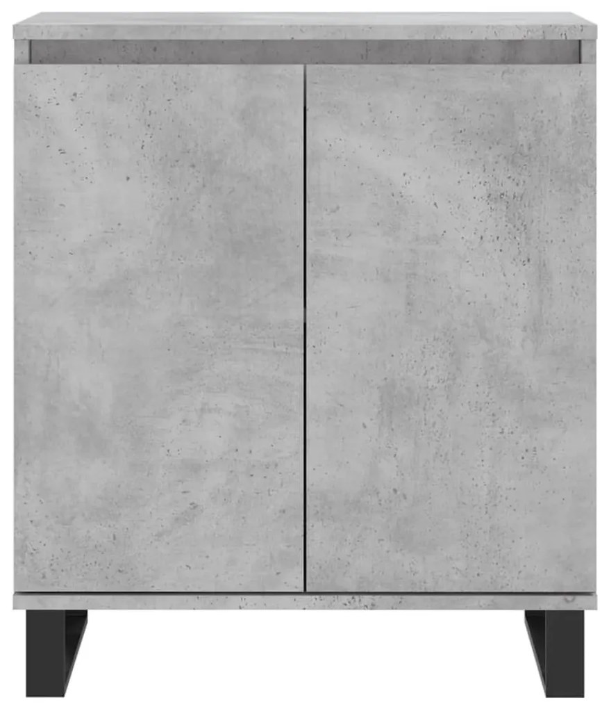 Aparador 60x35x70 cm derivados de madeira cinzento cimento