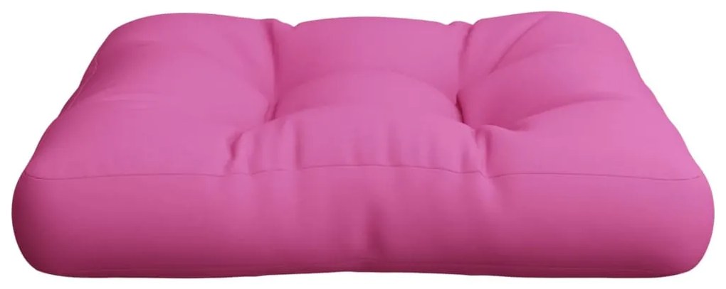 Almofadão para paletes 58x58x10 cm tecido oxford rosa