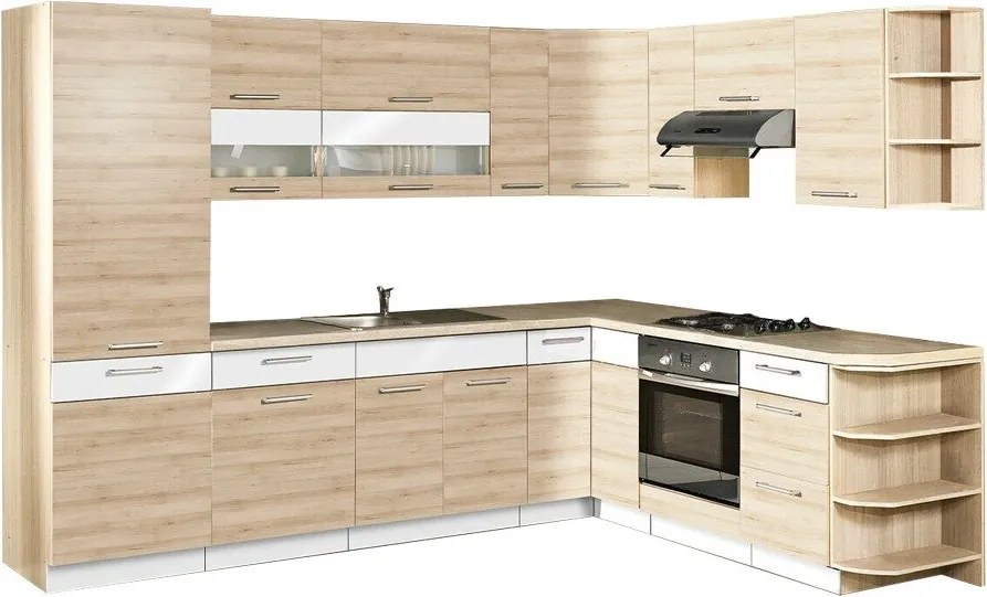 Conjunto de cozinha modular Mode Beech 126