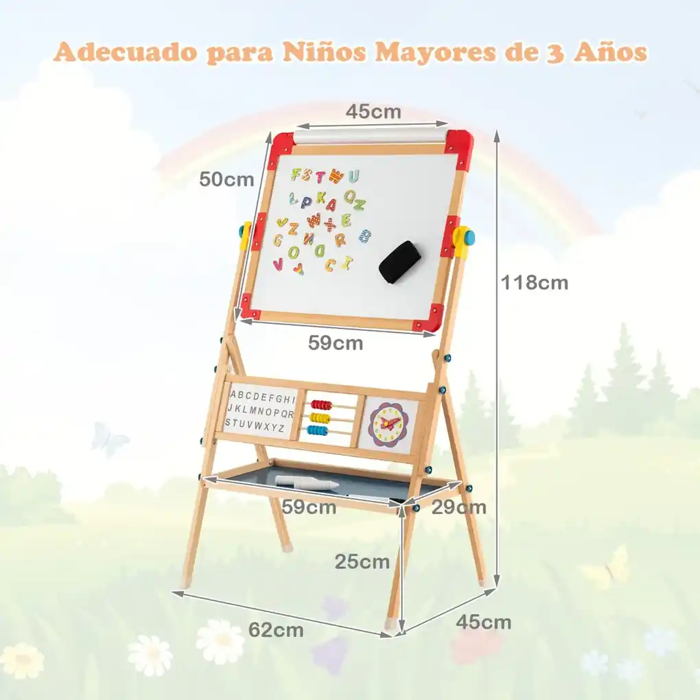 Brinquedos de matemática de madeira, caixa de aprendizagem, jogo de  números, com quadro-negro, adequado para crianças de 3, 4 e 5 anos