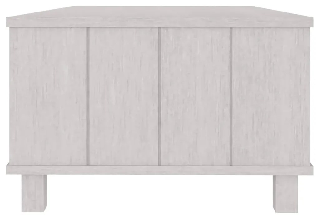 Mesa de centro HAMAR 100x55x35 cm pinho maciço branco