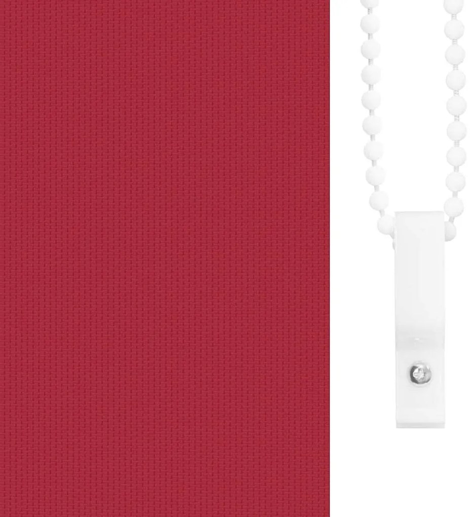 Estore de rolo 100 x 175 cm, Vermelho