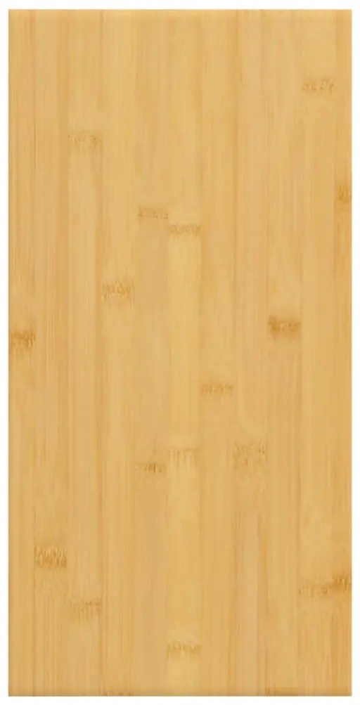 Prateleira de parede 40x20x4 cm bambu