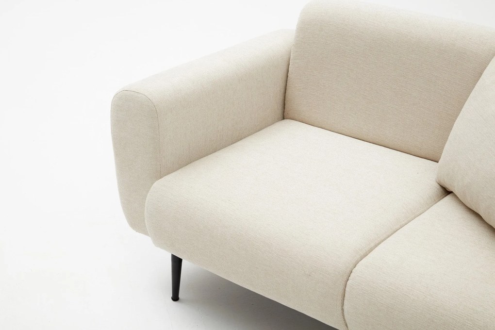 Sofá de 2 Lugares Side – Creme – 171 cm x 77 cm x 82 cm