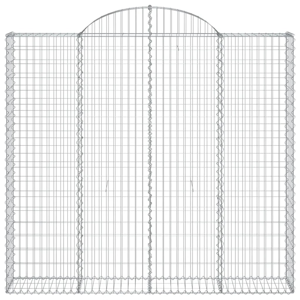Cestos gabião arqueados 5pcs 200x30x180/200cm ferro galvanizado