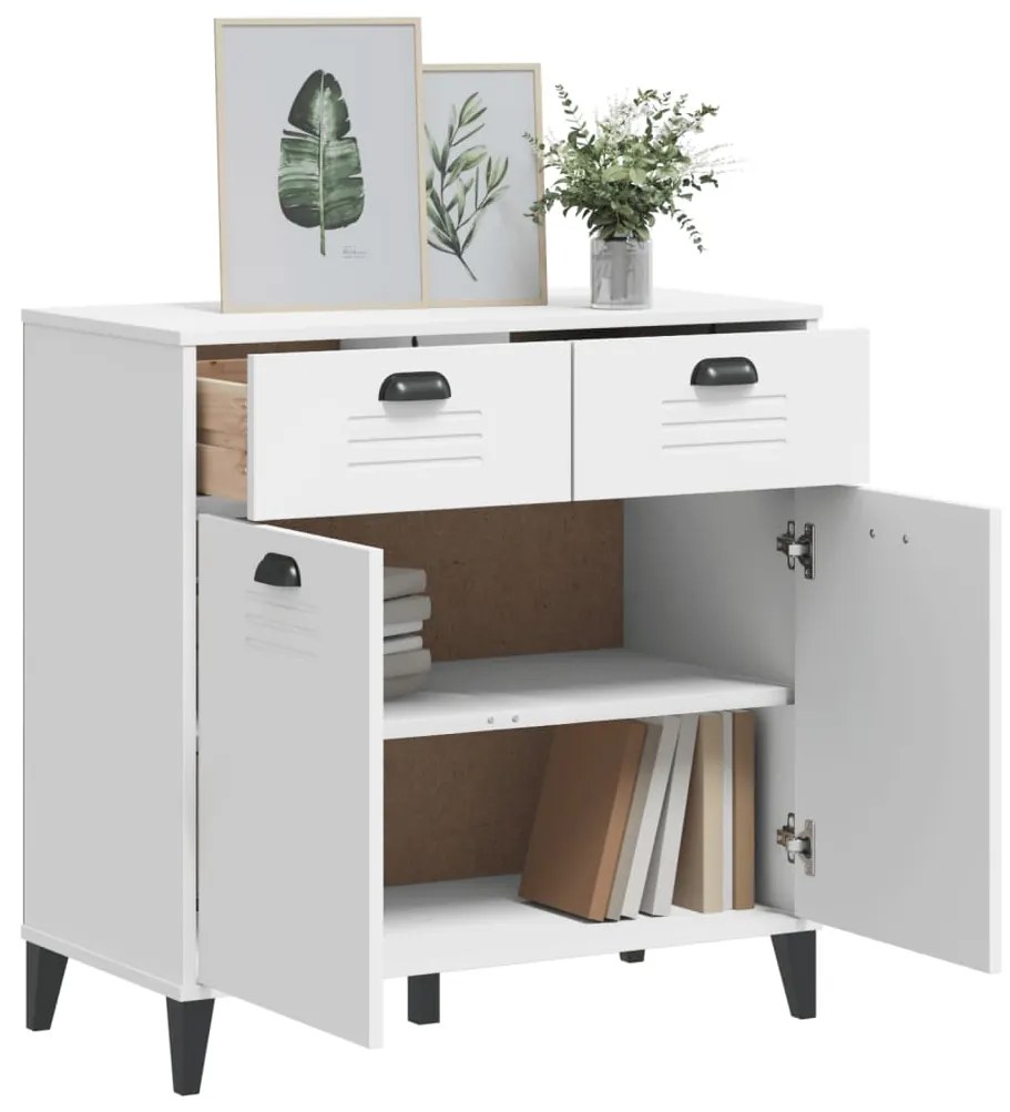 Aparador VIKEN 80x40x80 cm derivados de madeira branco